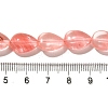 Cherry Quartz Glass Beads Strands G-I377-A02-5