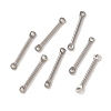 304 Stainless Steel Connector Charms STAS-Q323-04D-P-1