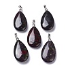 Natural Dragon Blood Pendants G-D084-01P-B12-1