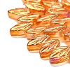Electroplate Glass Beads Strands EGLA-B004-02A-FR02-3