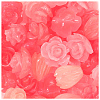 60Pcs 3 Styles Synthetic Coral Carved Beads CORA-SC0001-08-6