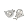 304 Stainless Steel Charms STAS-E500-13P-04-2