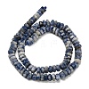 Natural Blue Spot Jasper Beads Strands G-G317-A11-3x6mm-3