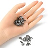 1Pc Alloy Crystal Rhinestone Magnetic Clasps ALRI-YW0001-11B-3