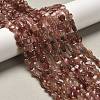 Natural Strawberry Quartz Beads Strands G-P575-C05-6mm-1