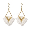 304 Stainless Steel Dangle Earrings EJEW-MZ00806-5