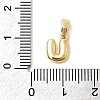 Brass Letter Charms LS-KK-G554-22G-U-3
