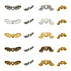 1 Box 200Pcs 10 Styles Wing/Butterfly Tibetan Style Alloy Beads TIBEB-TA0001-25-9