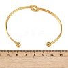 304 Stainless Steel Cuff Bangles BJEW-P370-03G-3