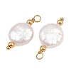 Natural Baroque Keshi Pearl Pendants PA-CBA0A45-14G-2