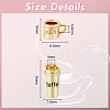 12Pcs 2 Style Brass Charms KK-DC0002-41-2