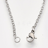 Non-Tarnish 201 Stainless Steel Pendant Necklaces NJEW-T009-JN106-1-40-3