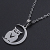 Non-Tarnish 201 Stainless Steel Pendants Necklaces LS-NJEW-S105-JN707-45-1-1
