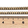 Electroplate Non-magnetic Synthetic Hematite Beads Strands G-I175-09G-3