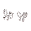 Non-Tarnish 304 Stainless Steel Stud Earrings LS-EJEW-H115-07P-1