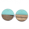Resin & Walnut Wood Pendants LS-RESI-S358-02D-03-2