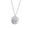 Alloy Pendant Necklaces NJEW-K121-04P-1