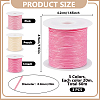 60M 3 Colors Round Waxed Polyester Cord OCOR-DR0001-28B-2
