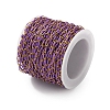 304 Stainless Steel Enamel Cable Chains CHS-R020-02G-02-3