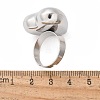 304 Stainless Steel Adjustable Rings LS-RJEW-M067-01P-3