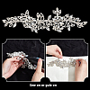 1Pair Alloy Glass Cabochons AJEW-PH0006-75-3