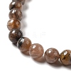 Natural Chiastolite Beads Strands G-F729-02A-4