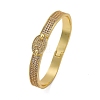 Rack Plating Brass Micro Pave Cubic Zirconia Hinged Bangles BJEW-H624-06B-G-4