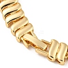 Golden Brass Micro Pave Cubic Zirconia Link Bracelets BJEW-P314-A08-G-3