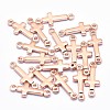 Brass Links Connectors KK-J279-40RG-NR-1