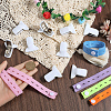 5Pcs 5 Colors Polyester Clothes Organizer Elastic Bands FIND-CN0001-67A-3