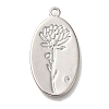 Brass Micro Pave Cubic Zirconia Pendants KK-U038-05P-03-1
