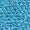 Transparent Glass Seed Beads SEED-N007-33B-09-3