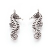 Tibetan Style Alloy Charms TIBEP-A19239-AS-NR-1