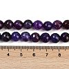 Faceted Natural Crackle Agate Beads Strands LS-G-F447-8mm-G01-01-3