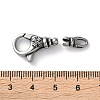 316 Stainless Steel Lobster Claw Clasps Sets STAS-D303-10AS-03-3