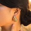 304 Stainless Steel Stud Earring PW-WGE3A18-01-4