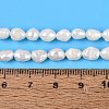 Natural Baroque Keshi Pearl Beads Strands LS-PEAR-N031-01C-5