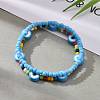 Glass Seed Beads Stretch Bracelets BJEW-JB06291-02-7