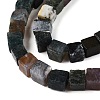 Natural Indian Agate Beads Strands G-T139-6x6-13A-3