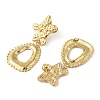 304 Stainless Steel Star Stud Earrings for Women EJEW-S001-12-2