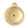 Brass Micro Pave Cubic Zirconia Charms LS-ZIRC-I054-13G-03-3