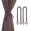 Zinc Alloy Curtain Hanging Decorations EL-TAC0001-09B-3