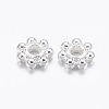 Tibetan Style Alloy Daisy Spacer Beads X-TIBEB-S039-047S-NR-2