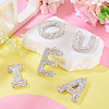 5Pcs 5 Styles Handmade Polymer Clay Rhinestone Big Pendants FIND-BT0001-39B-5