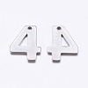 Tarnish Resistant 201 Stainless Steel Pendants LS-STAS-F128-01P-4-2