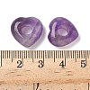 Natural Amethyst European Beads G-C252-01J-3