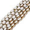 Electroplate Glass Beads Strands X-EGLA-P061-02A-07-1