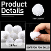 24Pcs Wool Soft Pompom Ball DIY-SC0031-31A-03-3
