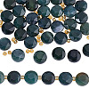 2 Strands Natural Moss Agate Beads Strands G-DR0001-07-1