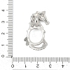 Brass Pendant Cabochon Settings KK-S521-16C-P-3